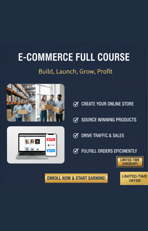 E-commerce Full Courses