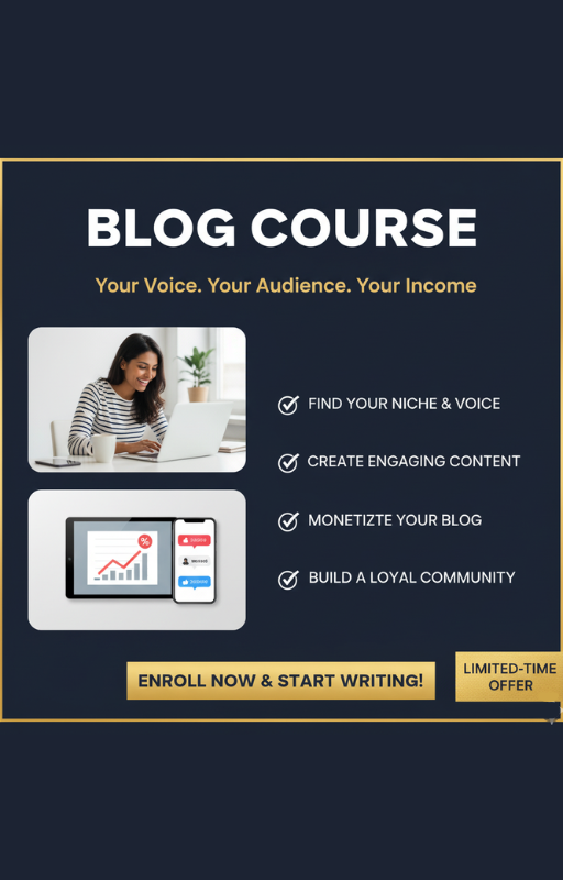 Blog course Step by step